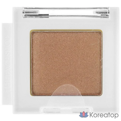 Мерцающие тени для век The Face Shop Monocube, 2,0 г, BE02 Honey Toast, 1 шт.