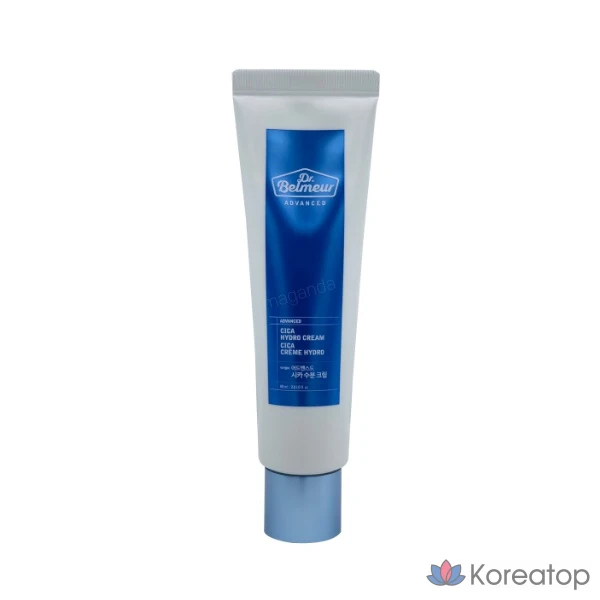 Увлажняющий крем The Face Shop Dr. Belmer Advanced Cica, 60 мл, для чувствительной кожи.