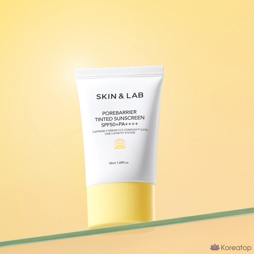 Солнцезащитный тонирующий крем SKIN&amp;LAB Pore Barrier SPF50+ PA++++, 50 мл, 1 шт.