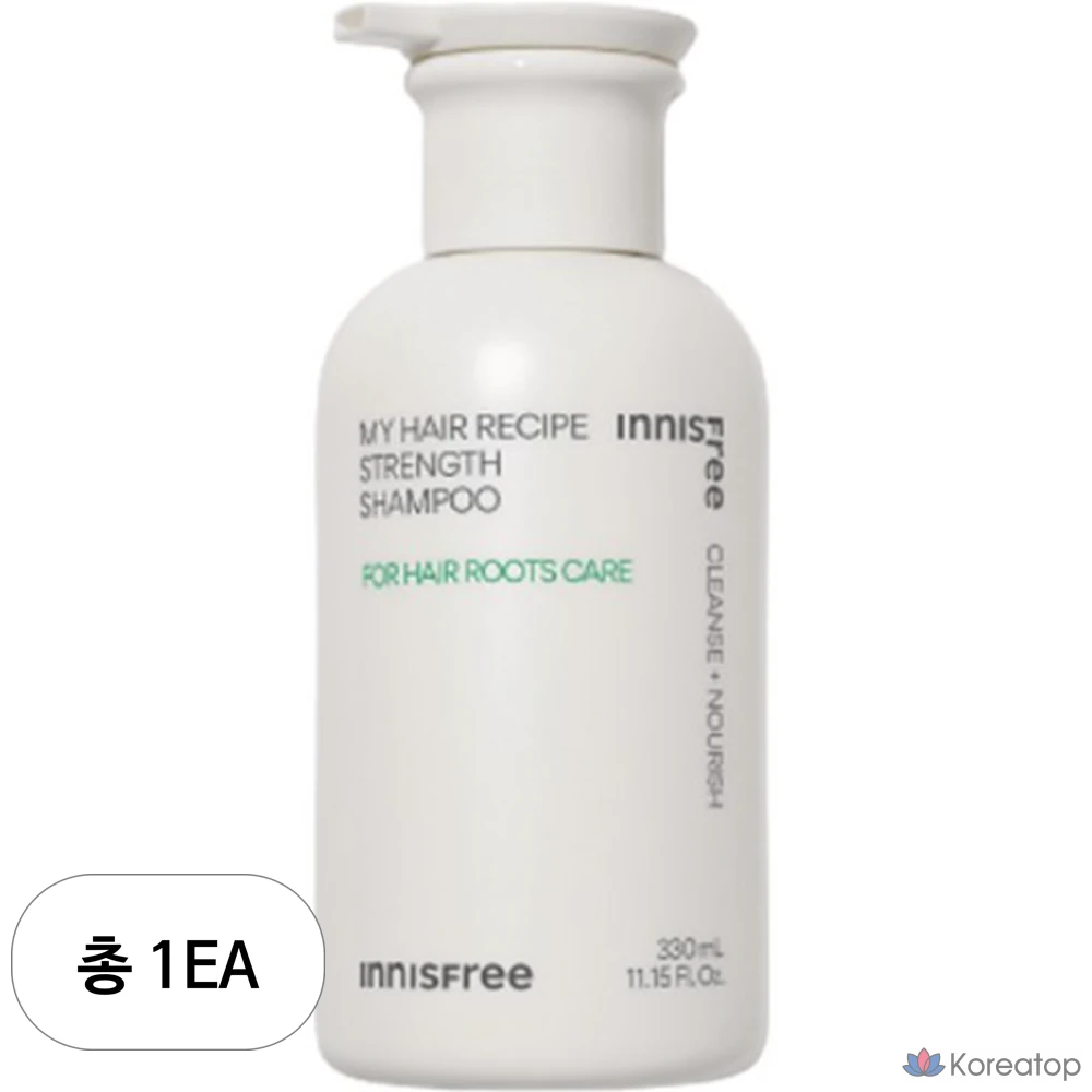 Шампунь для кожи головы Innisfree My Hair Recipe Strength, 330 мл, 1 шт.