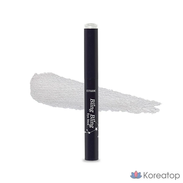 Тени-карандаш для век Etude House Bling Bling, 1,4 г, оттенок White Shooting Star, 1 шт.