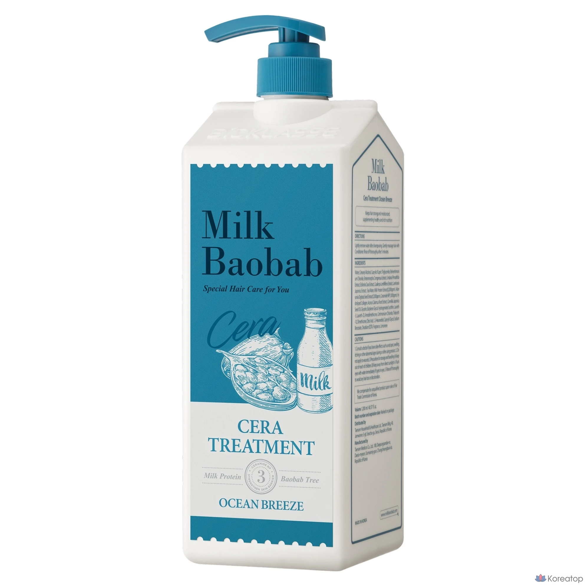 Сыворотка для волос Milk Baobab Sera Ocean Breeze, 1,2 л, 1 шт.
