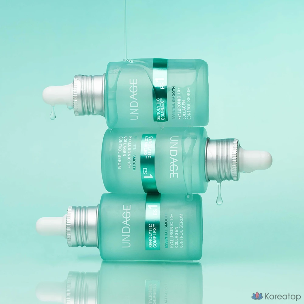 Сыворотка 9wishes Senolytic Complex Undage Hyaluronic Acid Collagen Moisture Soothing, 40 мл, 1 шт.