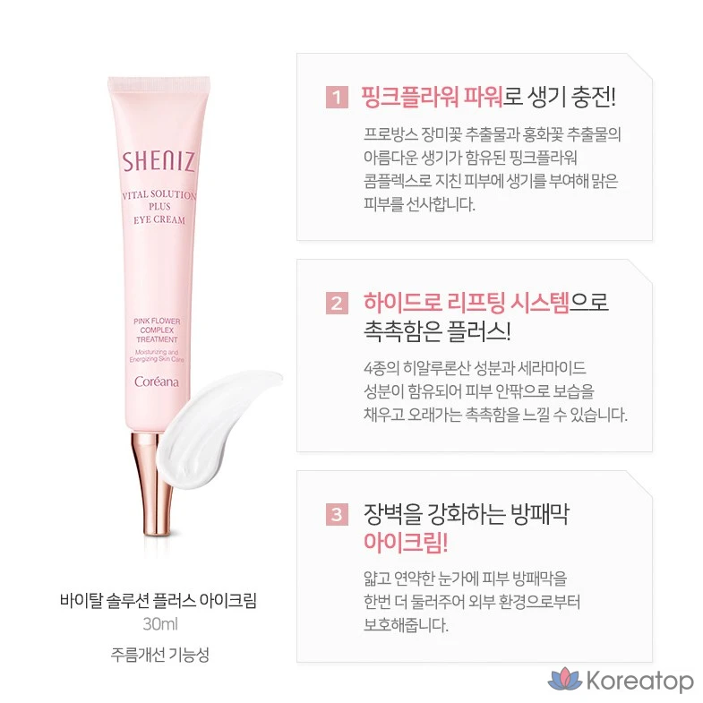 Набор Coreana Shine's Vital Solution Plus Basic из 5 предметов, 1 комплект