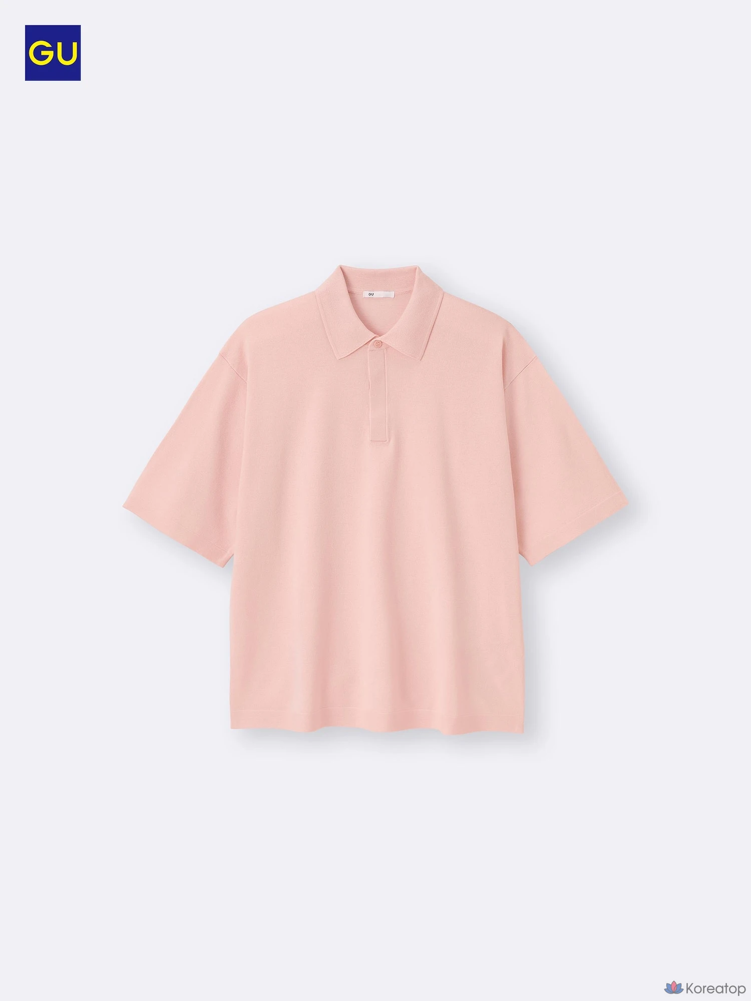 Рубашка поло Uniqlo Washable Knit Polo Shirt (Short Sleeve)