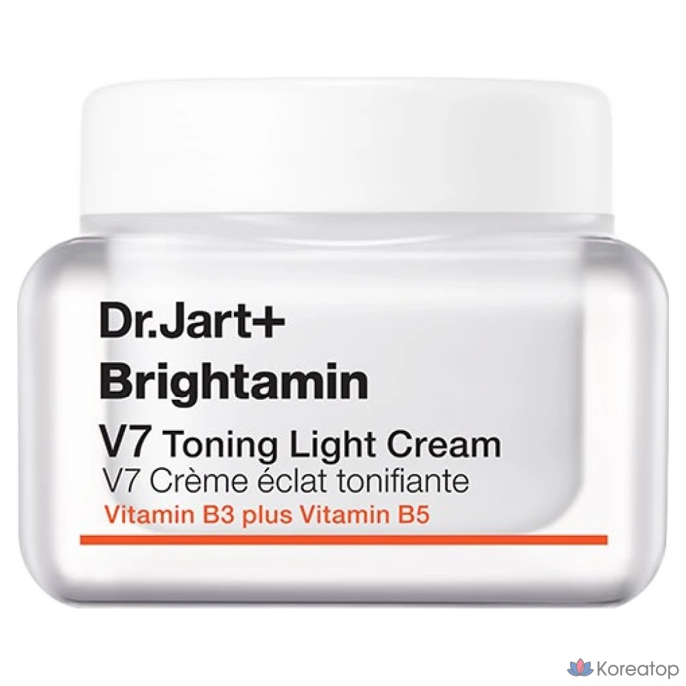 Осветляющий крем Dr. Jart+ Brightamin V7 Toning Light Cream, 15 мл, 1 шт.