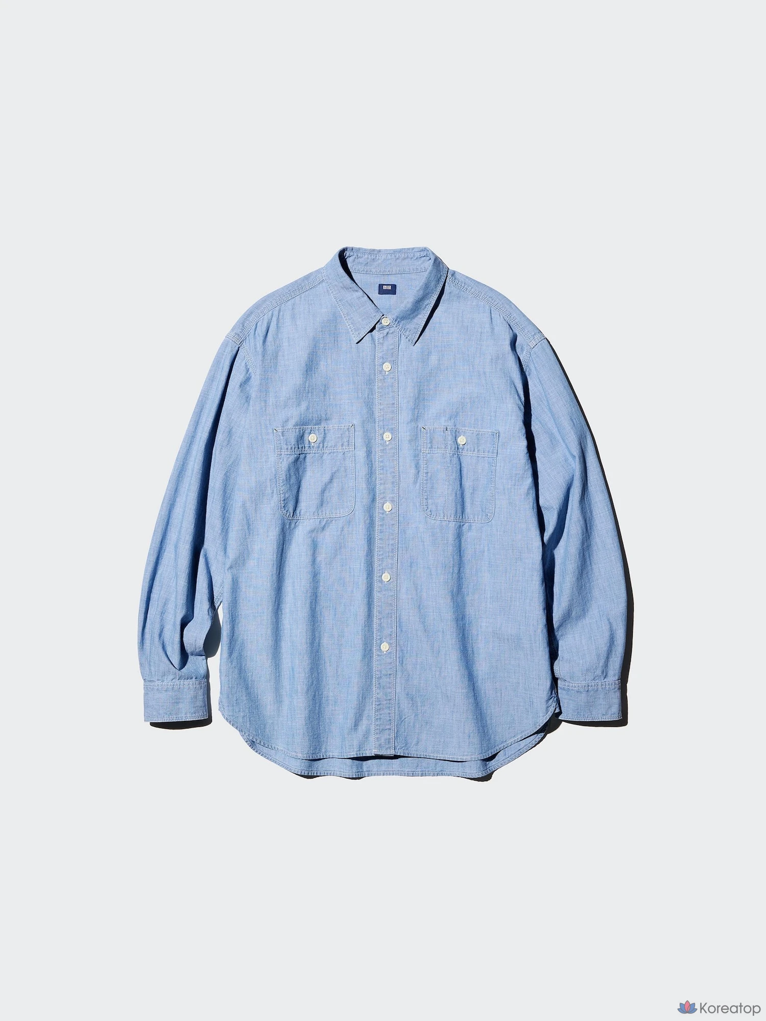 Рубашка Uniqlo Chambray Overshirt
