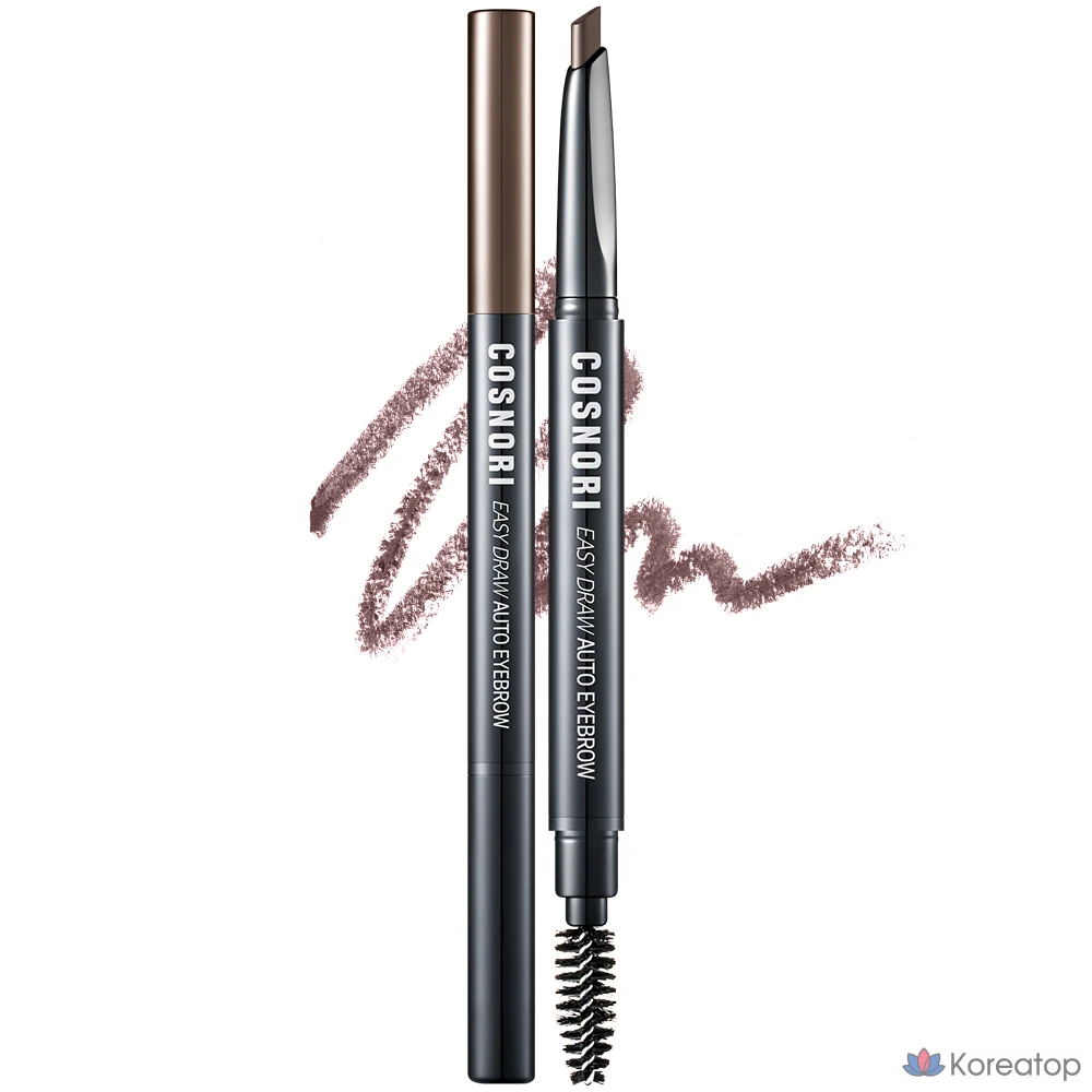 Автоматический карандаш для бровей Cosnori Easy Draw, 0,3 г, 4 шт., цвет шоколадный мусс, 1 шт.