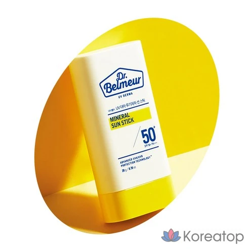 Солнцезащитный стик Dr. Belmer UV Derma Mineral SPF50+ PA+++