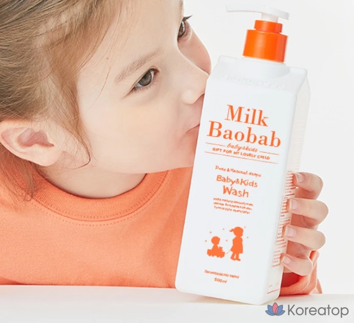 Детский гель для душа Milk Baobab, 500 мл, 1 упаковка