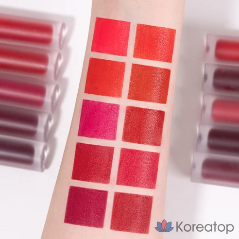 Тинт для губ ROM&amp;ND Glasting Water Tint №15 Nudy Sundown — сияющий водный оттенок с нюдовым оттенком