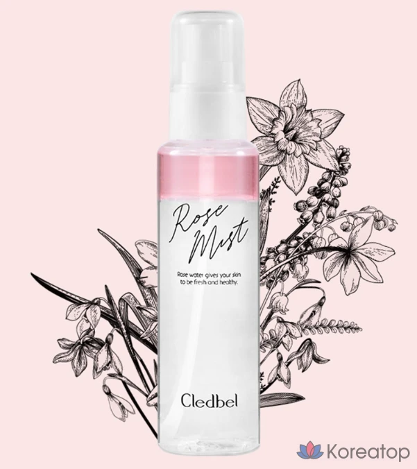 Набор Cledbel Glow Power Lift V Rose Gold Cushion Foundation 13 г + сменный блок 13 г + спрей Rose Mist 100 мл, № 21, 1 шт.