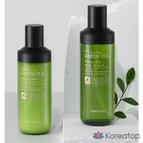 Тонер для лица увлажняющий с зеленым чаем Tony Moly More Moisture Moisture 2 комплекта, 1 комплект
