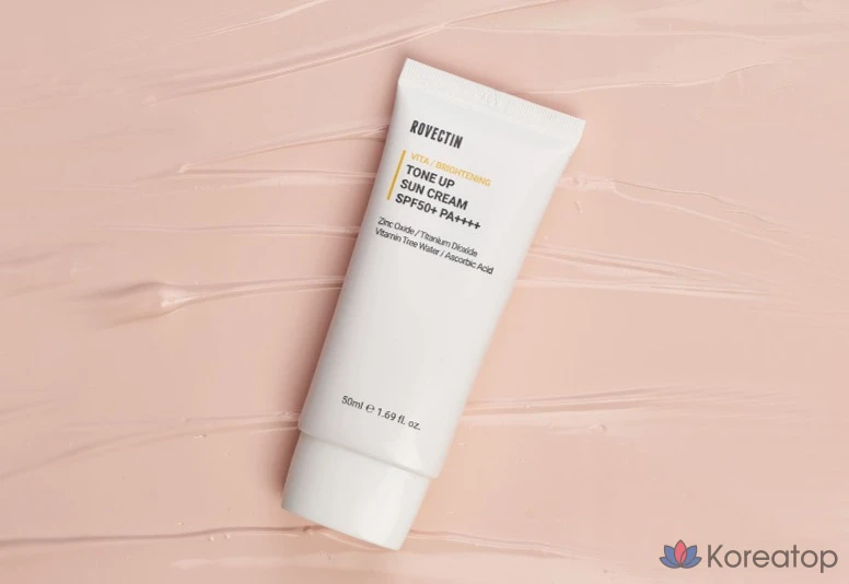 Солнцезащитный крем Rovectin Vita Tone-Up SPF50+ PA++++, 50 мл, 1 шт.