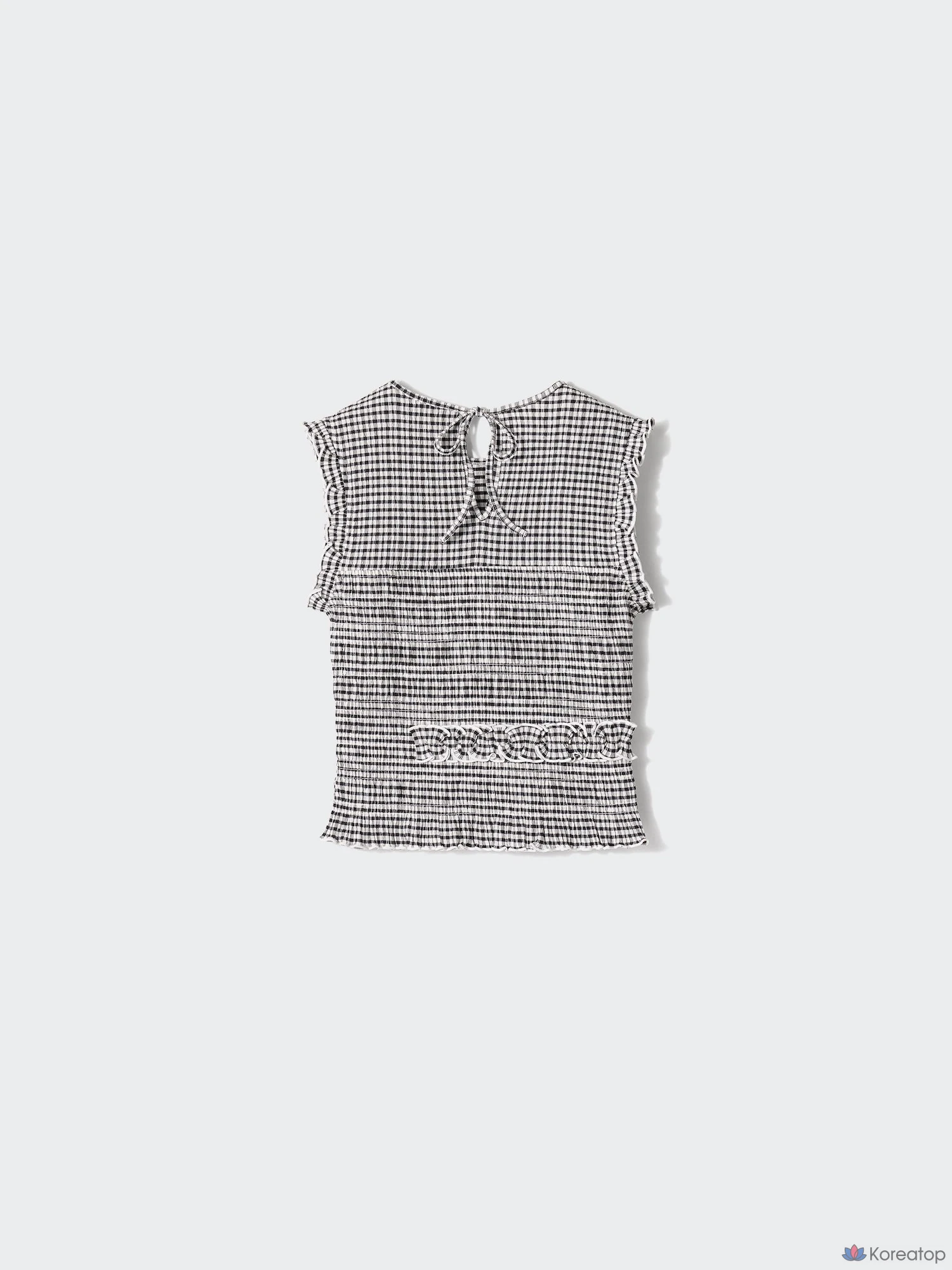Футболка без рукавов Uniqlo Shirring T (Sleeveless)