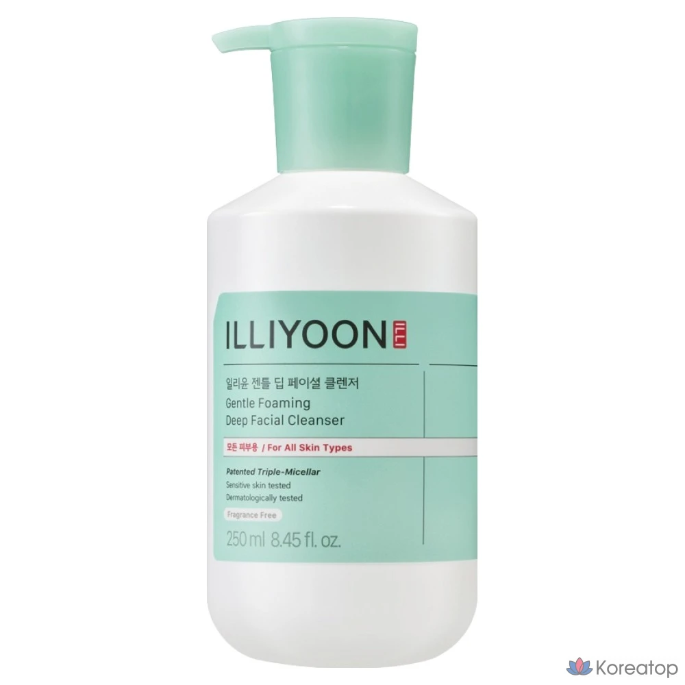 Illiyoon Gentle Deep Facial Cleanser, 1 шт., 250 мл