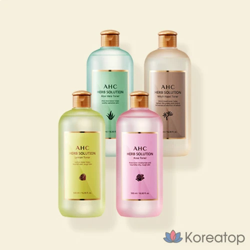 Тоник AHC Herb Solution с экстрактом гамамелиса, 500 мл, 1 шт.