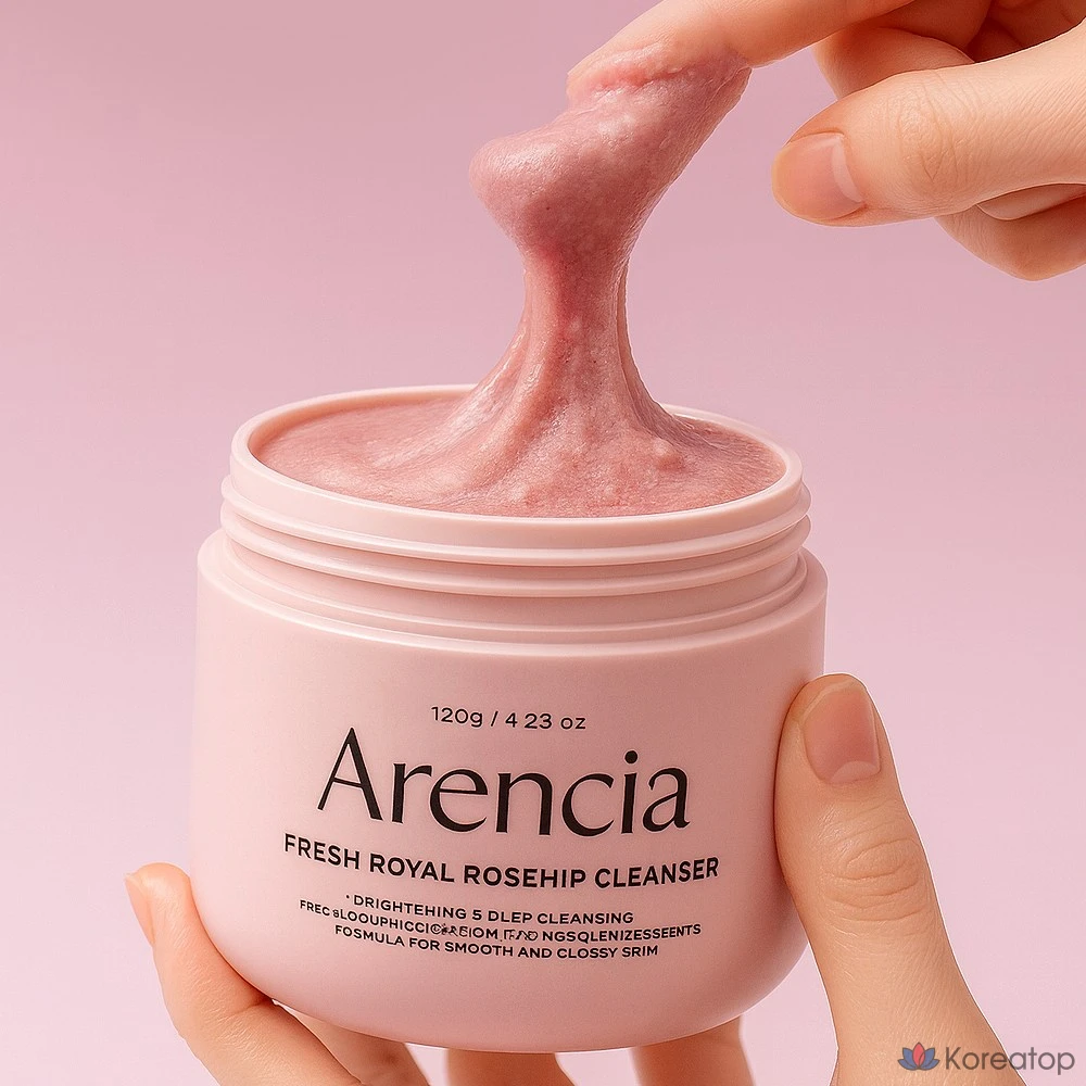 Очищающее рисовое мыло Arencia Fresh Royal Rosehip, 1 шт., 120 г