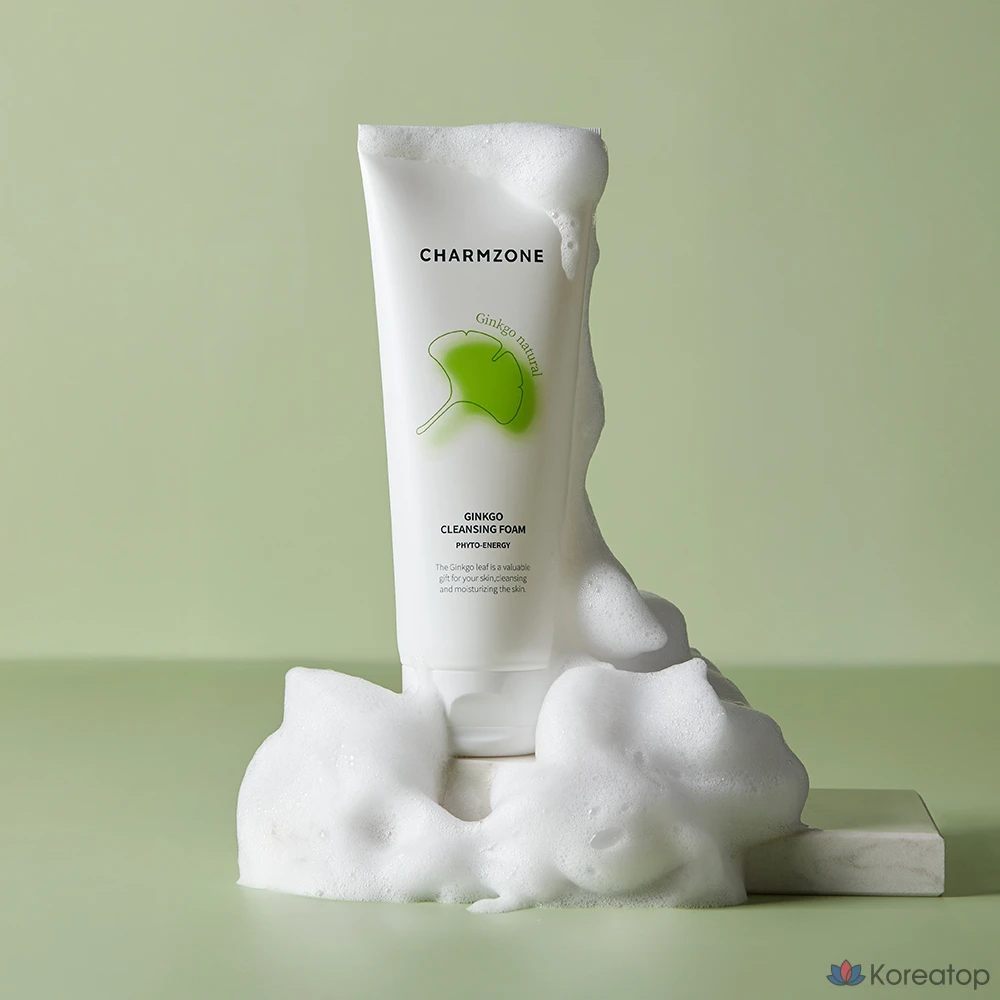 Пенка для умывания Charmzone Ginkgo Natural, 1 шт., 200 мл, фото 6