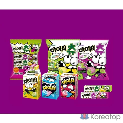 Жевательные конфеты Orion Ice Chew со вкусом винограда и муската, 193,5 г