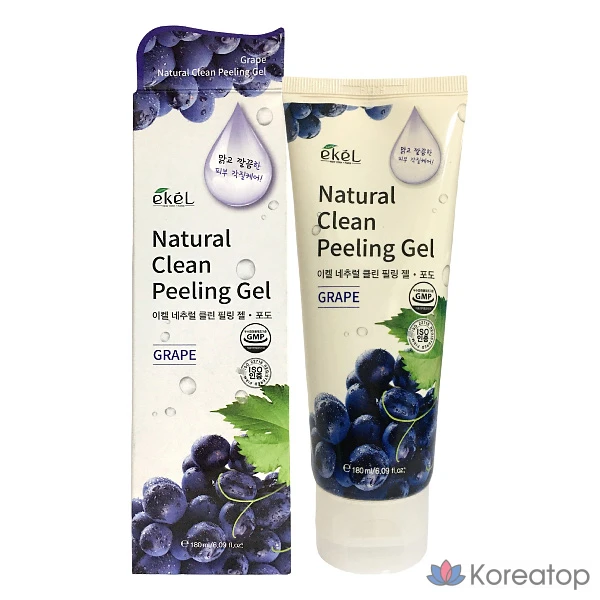 Пилинг Ekel Natural Clean Peeling Gel, 180 мл, 1 шт., фото 7