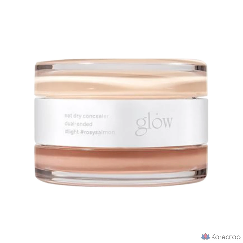 Консилер Glow Not Dry, 1 шт., Not Dry Concealer Light + Rosy Salmon