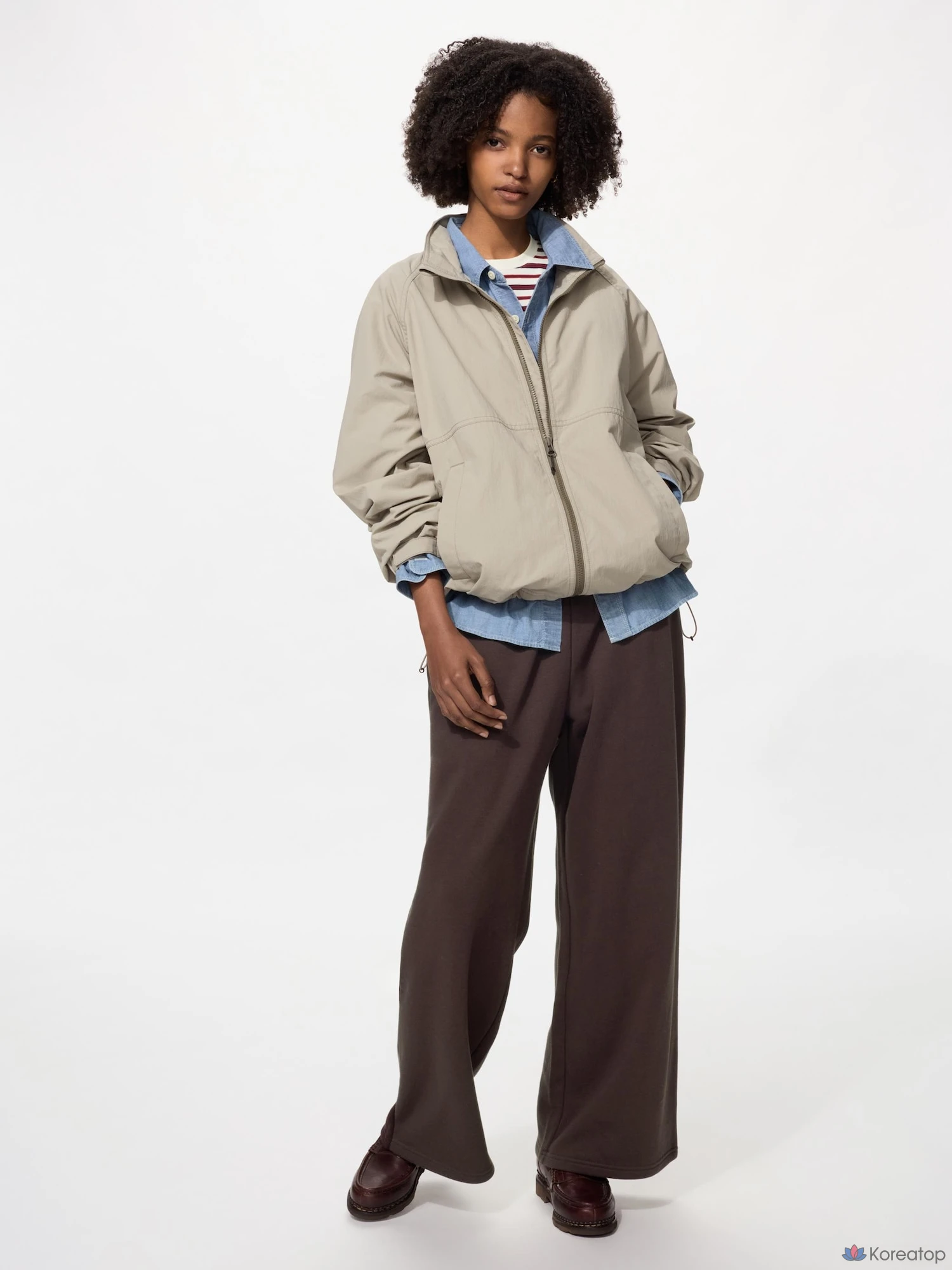Куртка Uniqlo Windblock Stand Blouson