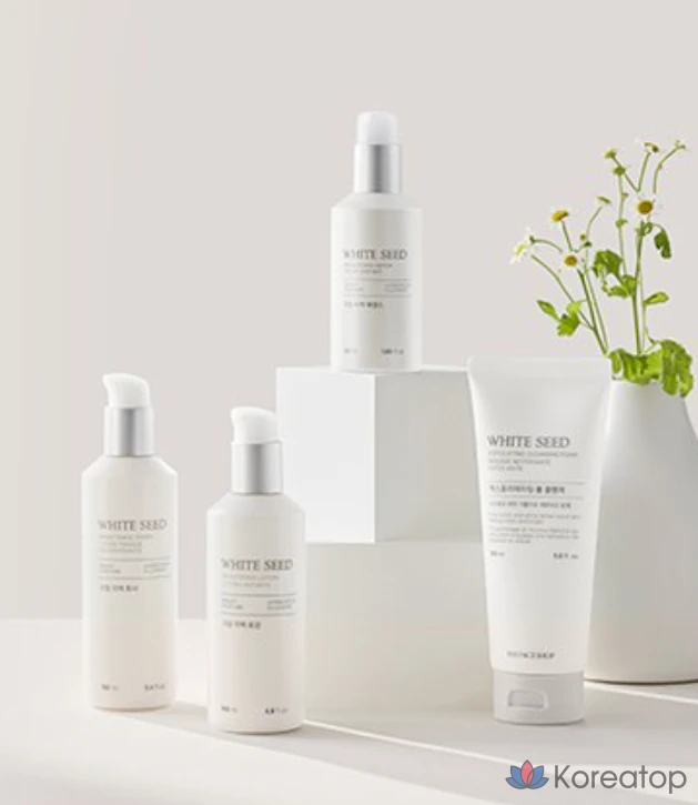 Очищающая пенка для лица The Face Shop White Seed Exfoliating Foam Cleanser, 150 мл, 1 шт.