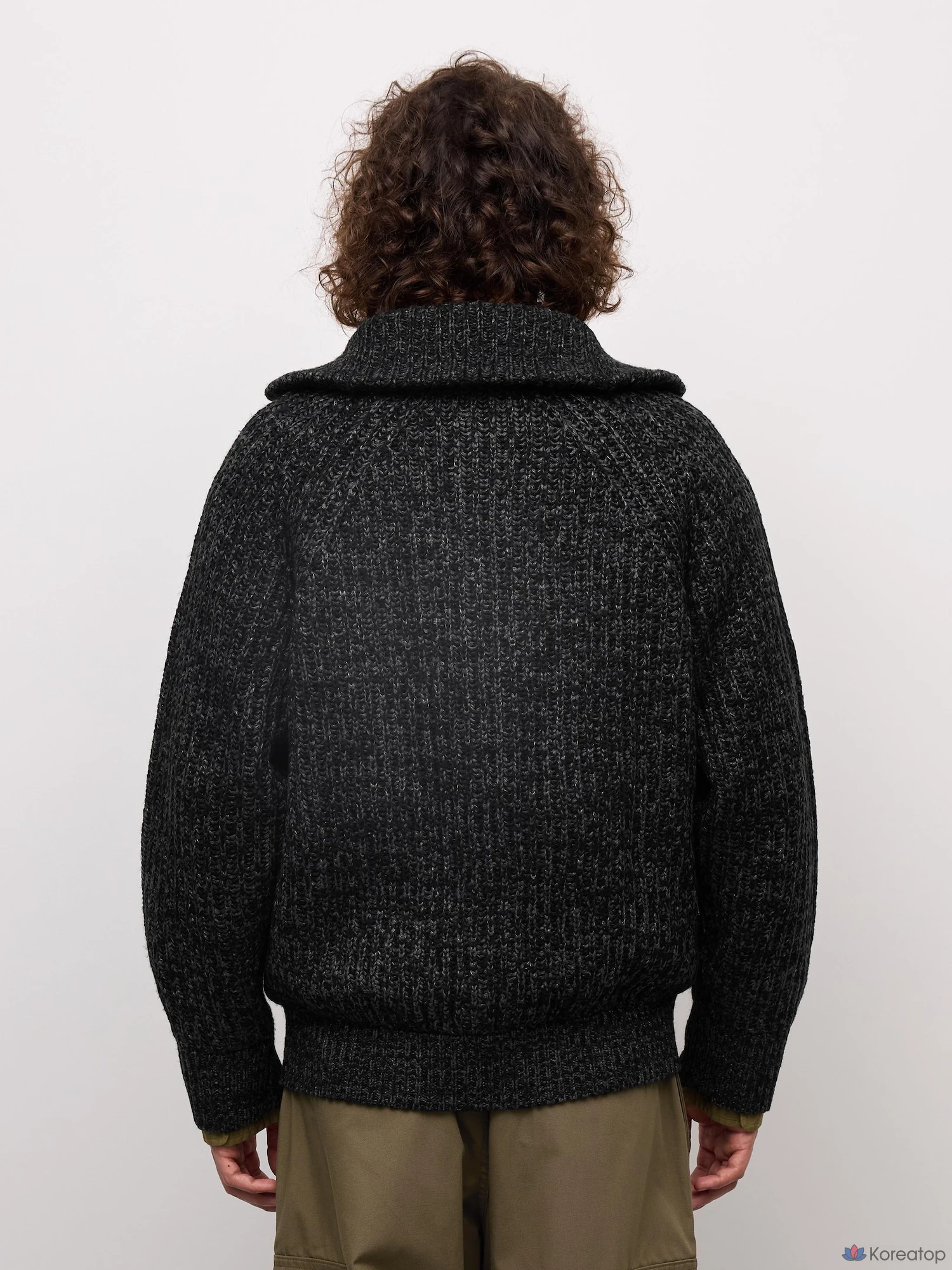 Кардиган Uniqlo Chunky Knit Full-Zip Jacket