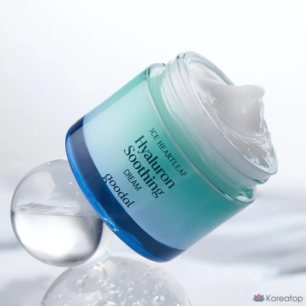 Успокаивающий крем с гиалуроновой кислотой Goodal Eoseongcho, 2 шт., 75 мл