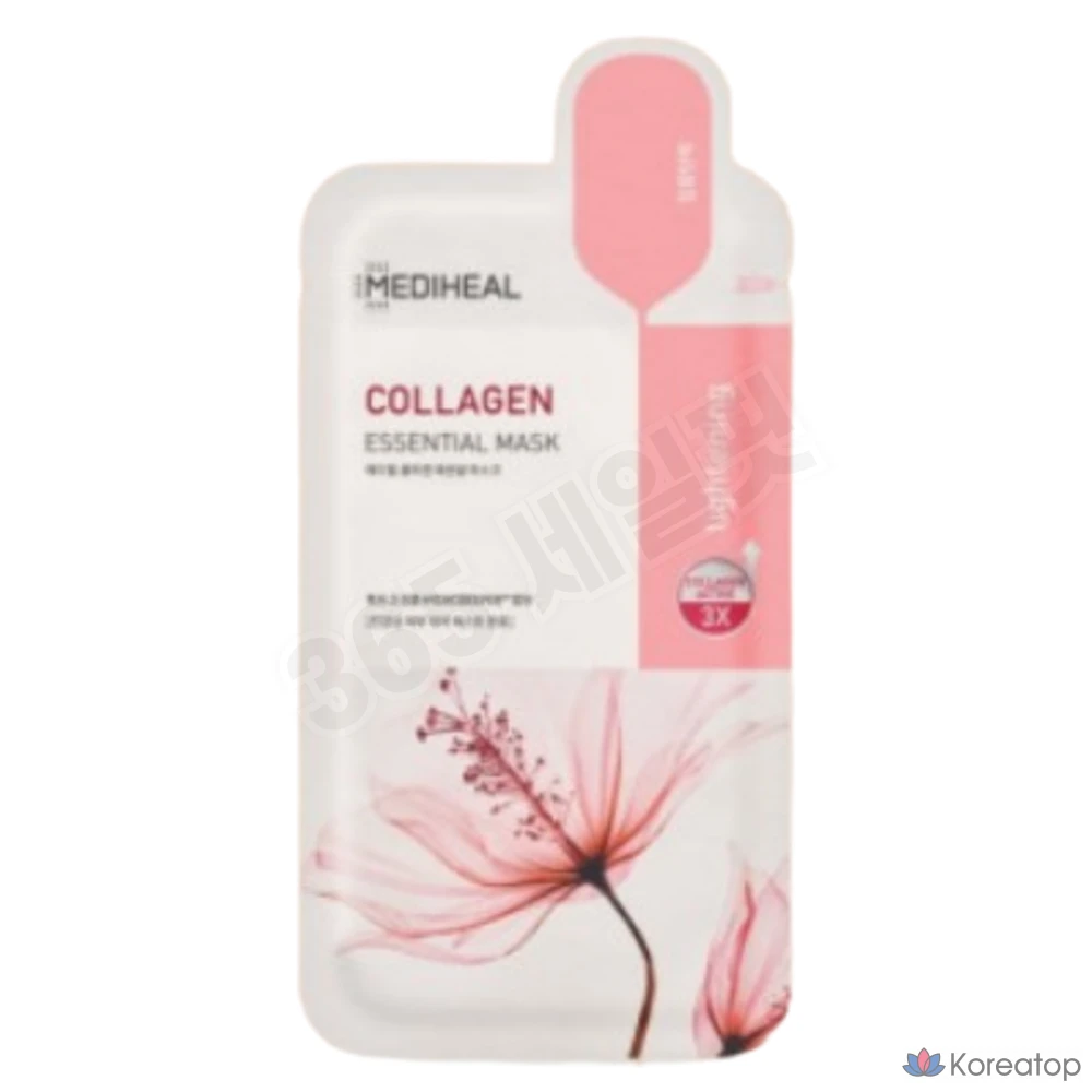 Коллагеновая маска Mediheal Essential, 24 мл, 3 листа, 1 упаковка, 3 штуки., фото 2