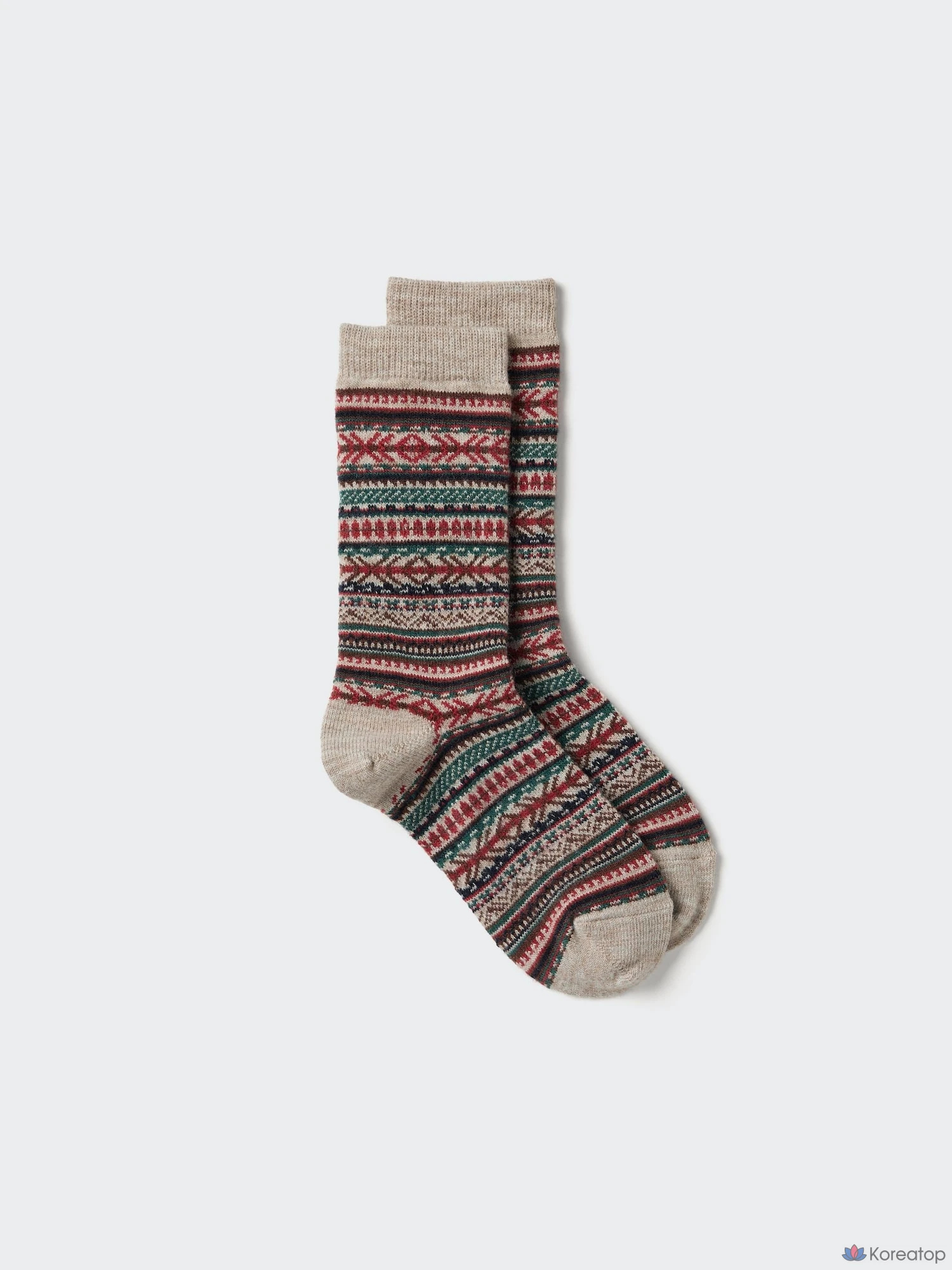 Носки Uniqlo Heattech Fair Isle