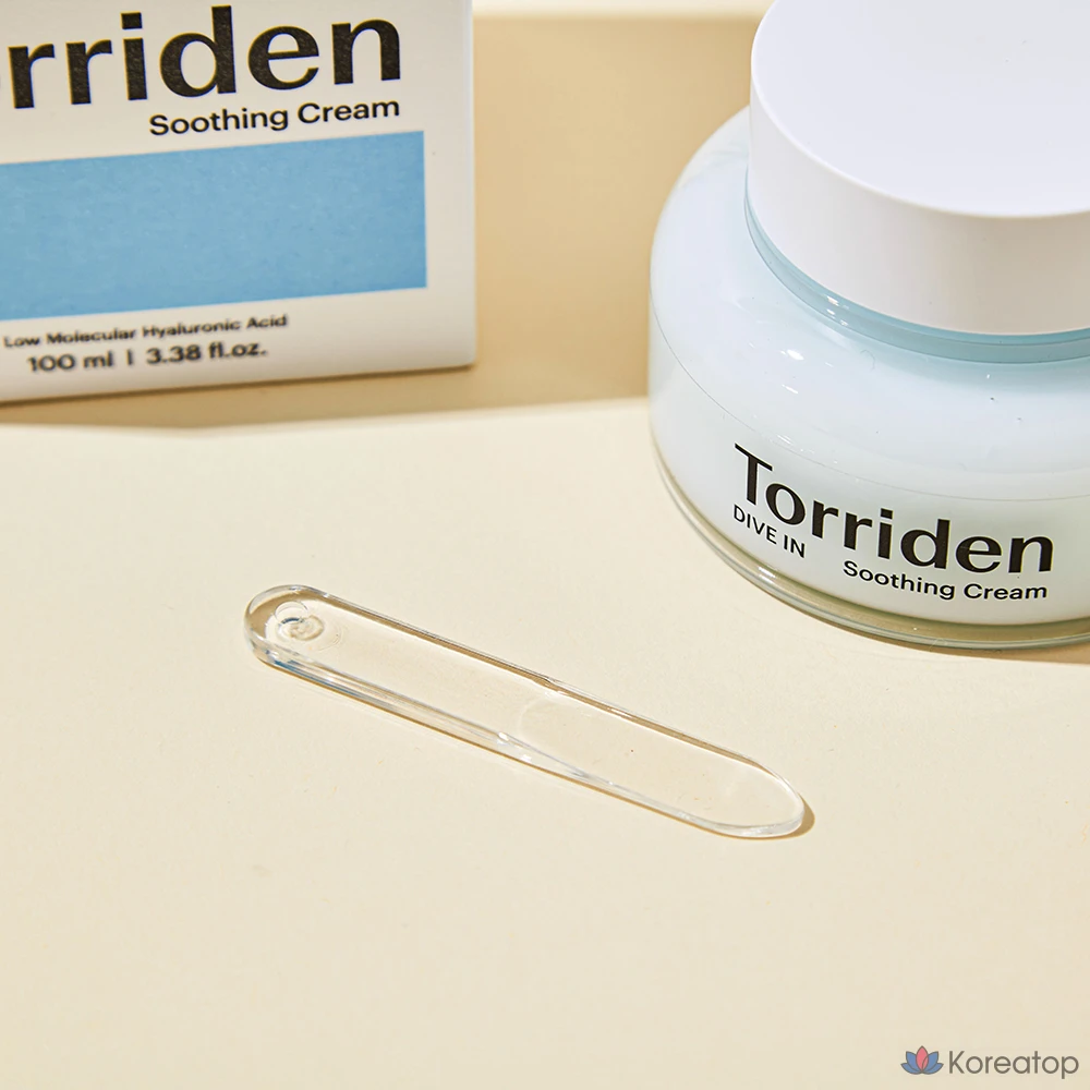 Успокаивающий крем Torriden Dive-in с низкомолекулярной гиалуроновой кислотой, 100 мл, 1 шт., фото 5
