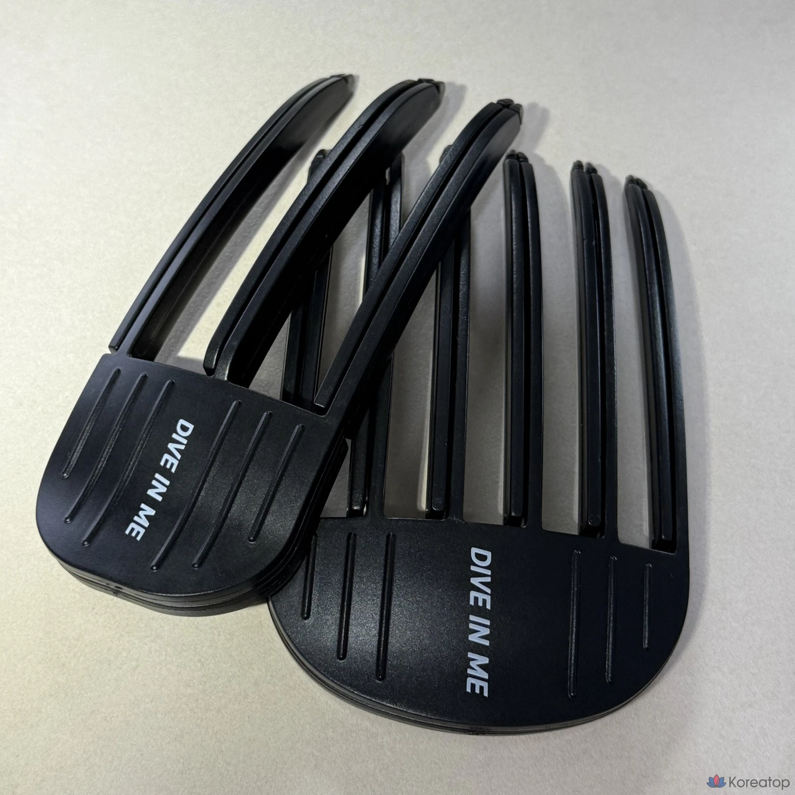 Заколки для фиксации и придания объема волосам Dive in Me Super Strong Hair Fixation Volume Clips, DASHU, набор из 2 штук, черные., фото 7