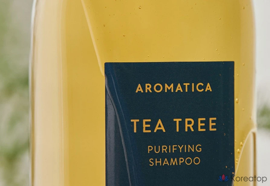 Очищающий шампунь с маслом чайного дерева Aromatica, 750 мл, 1 флакон., фото 3