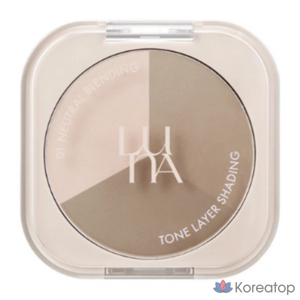 Luna Tone Layer Shading 9 г, 01 Нейтральный оттенок для растушевки, 1 шт.