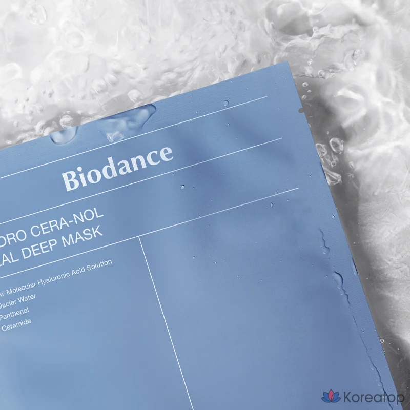 Тканевая маска для лица Biodance Hydro Cera-Nol Real Deep Mask, 20 шт., фото 2
