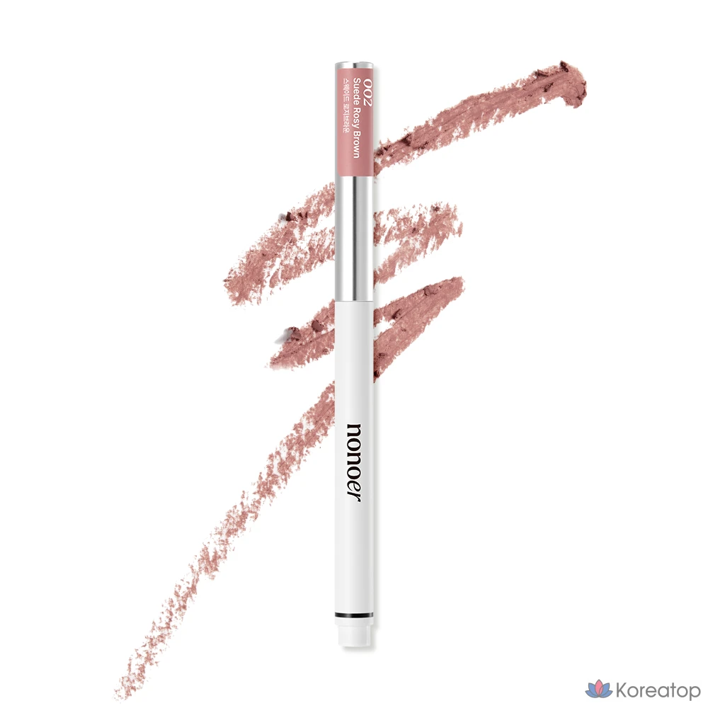 Карандаш для губ NONOER Over Detail, № 002 Замшевый розово-коричневый, 1 шт.