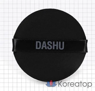 Набор DASHU Men's Aqua Matte BB Cushion Foundation 15 г + сменный блок 15 г, оттенок Deep Beige, 1 шт.