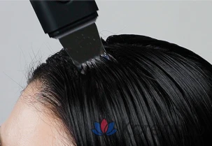 Прибор для пилинга кожи головы Face Factory Galvanic Scalp Peeling Device, FF-15A, черный
