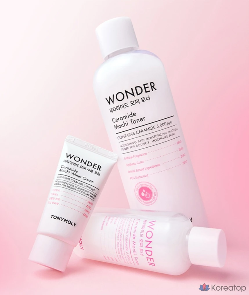 Тоник для лица Tony Moly Wonder Ceramide Mochi, 500 мл, 1 шт.
