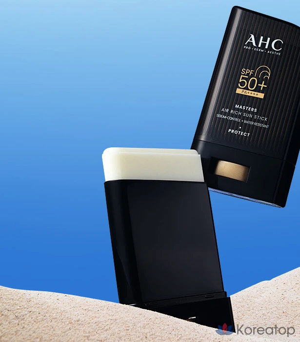 Солнцезащитный стик AHC Masters Air Rich Sun Stick SPF50+ PA++++, 14 г, 1 шт., фото 6