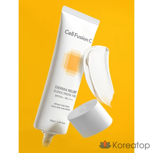 Солнцезащитный крем Cellfusion C Derma Relief 100 SPF50+ PA++++