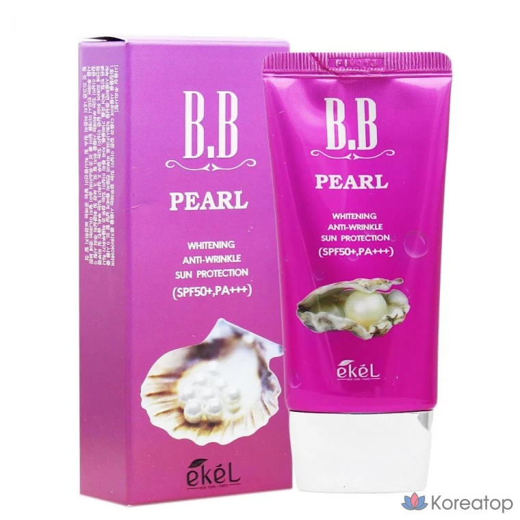BB-крем Ekel Pearl SPF50+ PA+, 50 мл, 1 шт.