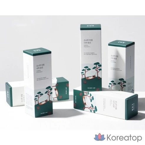 Успокаивающий тоник для лица с экстрактами сосны и центеллы Round Lab Pine Calming Cica Toner, 250 мл