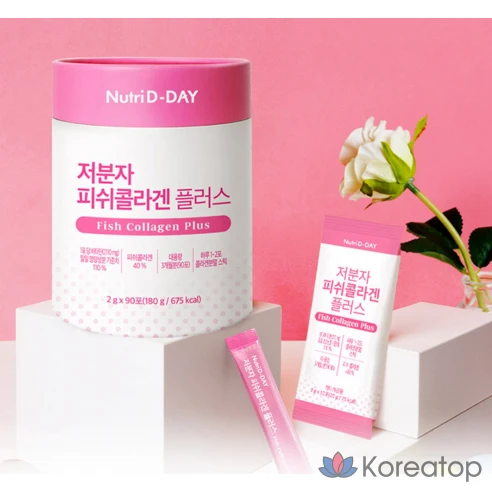 Низкомолекулярный рыбий коллаген Nutriday Plus