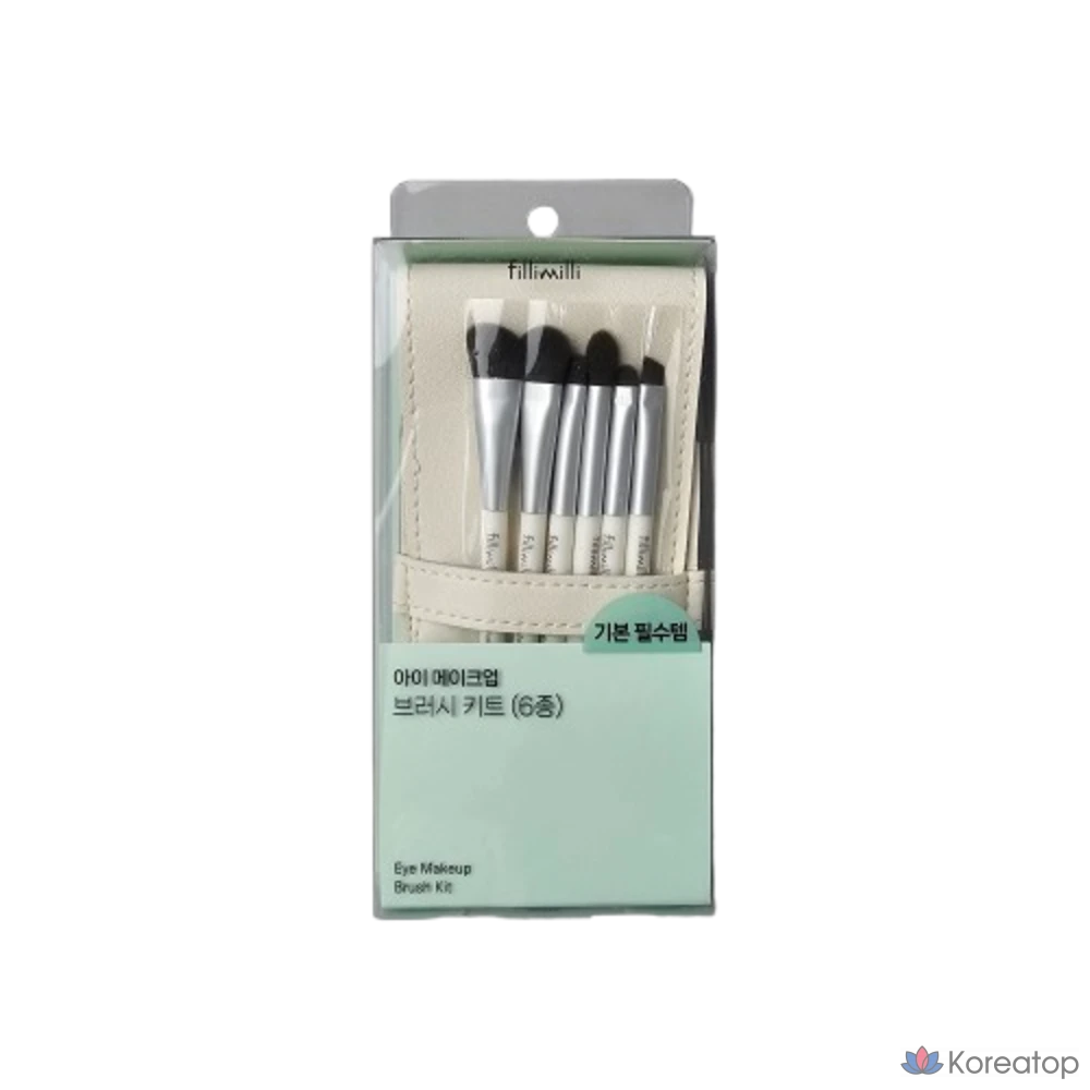 Набор для ухода Fillimilli Eye Makeup Brush Kit 6-piece Set, 1 шт.