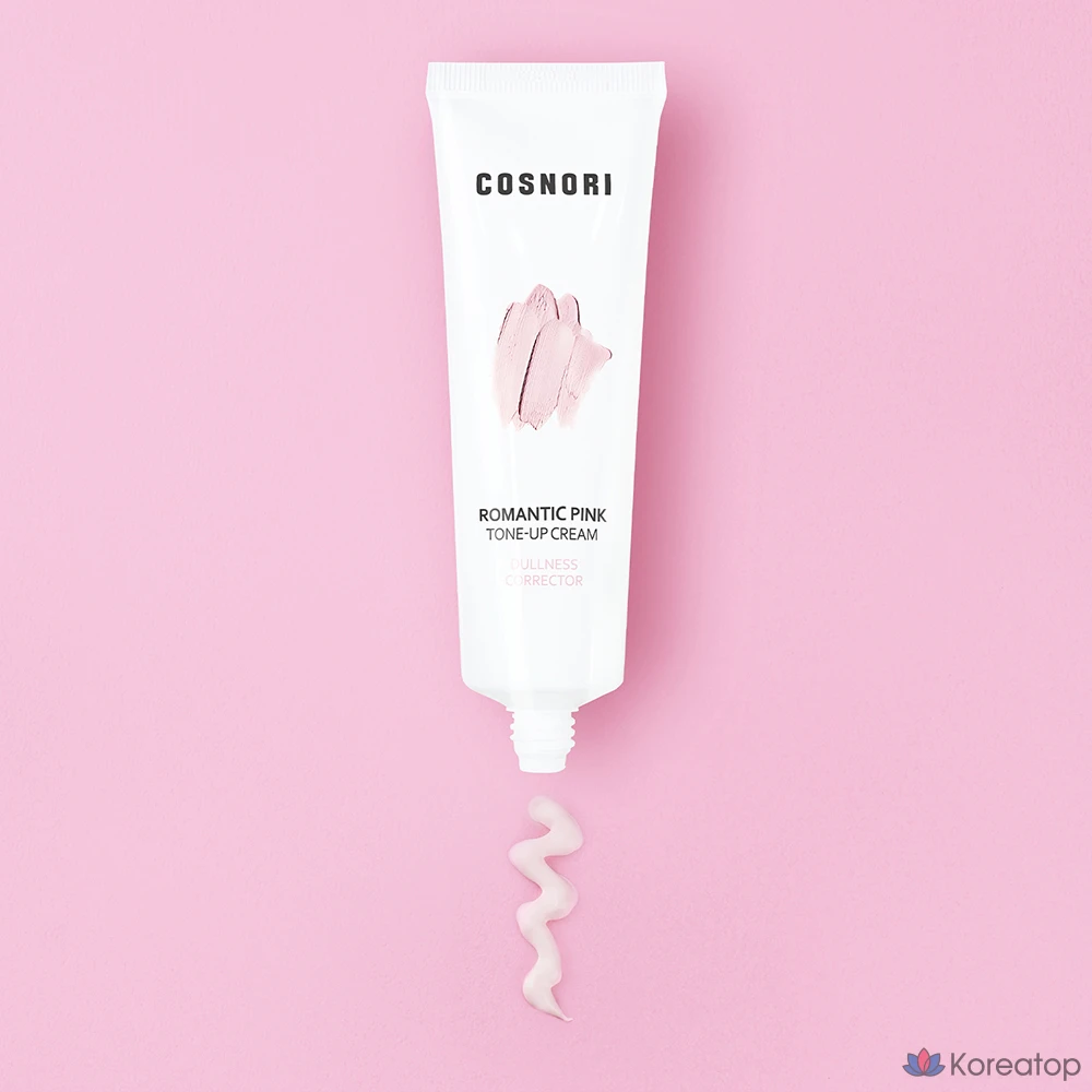 Крем-лосьон для лица Cosnori Color Tone-Up Cream, оттенок 01 Romantic Pink, 1 шт., 50 мл