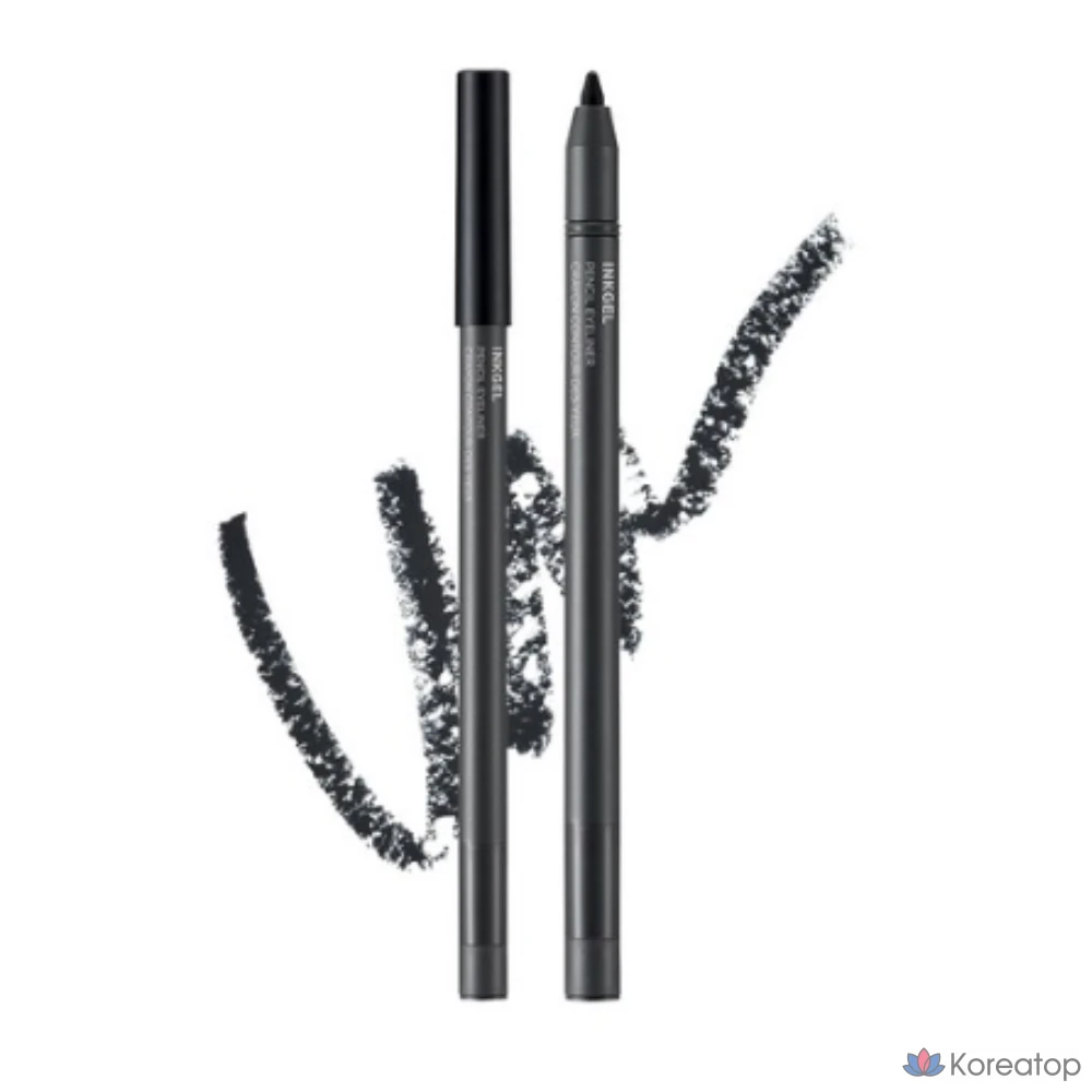 Гелевый карандаш для глаз FMGT ink, 0,5 г, цвет 01 New York Black, 1 шт.