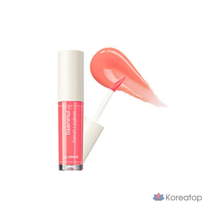 Блеск для губ The Saem Sammul Serum Lip Gloss, WH01, прозрачное покрытие, 1 шт., фото 5